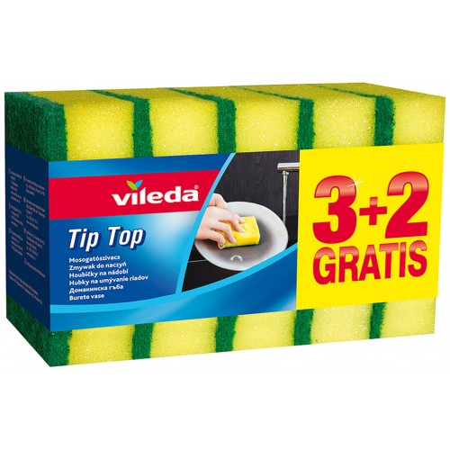 VILEDA Style Tip Top hubky na riad 3+2 ks 149046