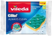 VILEDA Glitzi Always Clean viskózna hubka 2ks 168528