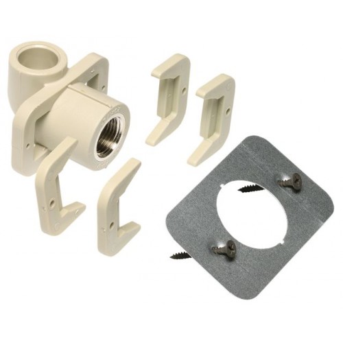 PPR nástenné koleno do sadrokartónu 20 x 1/2", 60252020 PPR nástenné koleno do sadrokartónu 20 x 1/2", 60252020