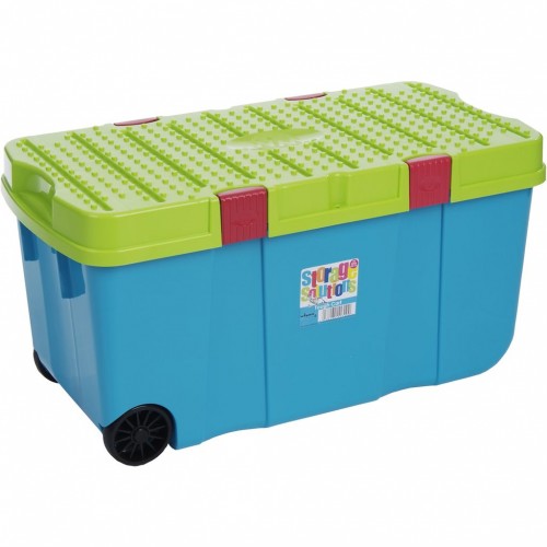 WHAM 11883 box s vekom a kolieskami 100l modrá 42000005 WHAM 11883 box s vekom a kolieskami 100l modrá 42000005