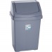 WHAM 11755 kôš odpadkový 50l strieborný 42000048