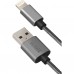 YENKEE YCU 601 GY kábel USB/lightning 1m 45011250