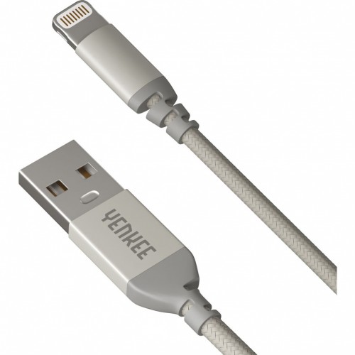 YENKEE YCU 611 SR USB / lightning 1m kábel strieborný 30015969