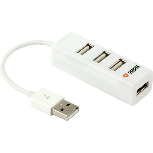 YENKEE YHB 4001WH Hub 4 x USB 2.0 biely 45007827
