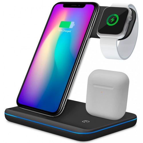 YENKEE YAC 5300 BK 3v1 Nabíjacia stanica QI 30018744