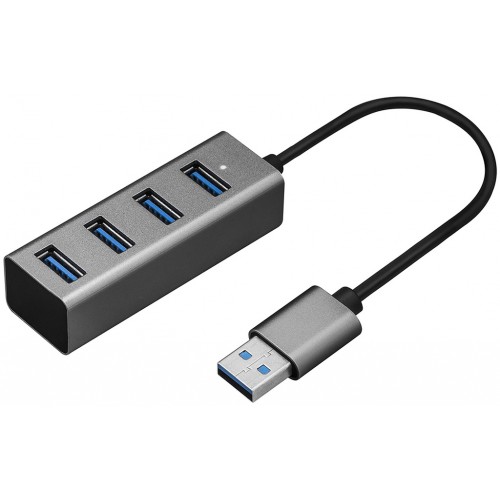 YENKEE YHB 4300 Kovový Hub 4xUSB 3.0 45015152 YENKEE YHB 4300 Kovový Hub 4xUSB 3.0 45015152