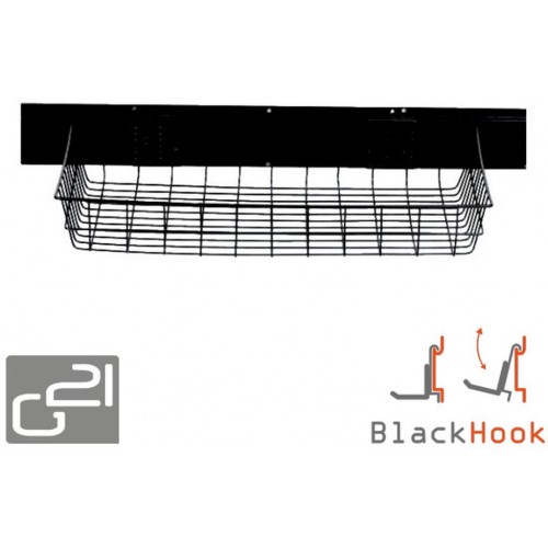 Závesný systém G21 BlackHook big basket 63 x 14 x 35 cm 635016