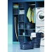 CURVER OCEANA 45L Kôš na čistú bielizeň 57,1 × 37,1 × 27,1 cm, modrý 00521-Z99