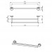 NOVASERVIS METALIA 11 dvojitý držiak uterákov 450 mm chróm 0124,0