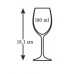 BANQUET Gourmet Crystal poháre na Margaritu, 380ml, 6ks, 02B2G003380