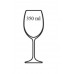 VÝPREDAJ BANQUET Degustation Crystal poháre na biele víno, 5 x 350 ml,2B4G001350