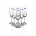 BANQUET Bistro Crystal poháre na šampanské, 190ml, 6ks, 02B4G002190