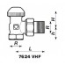 HERZ TS-98-VHF-Termostatický ventil M30x1,5 rohový 1/2" sivá krytka 1762421