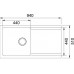 Franke Orion OID 611, 940x510 mm, tectonitový drez, sivá 114.0442.824