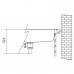 Franke FX FXG 611-78, 780x500 mm, Granitový drez, Pieskový melír 114.0540.826