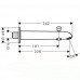 Hansgrohe Vaňový výtok E / S 228 mm s prepínačom, chróm 13424000