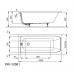 IDEAL Standard ACTIVE vaňa 160 x 70 cm k zabudovaniu K182101