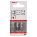 BOSCH Extra-Hart Skrutkovacie bit zvlášť tvrdý, PZ 2, 25 mm, 3ks 2607001558