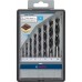 BOSCH Robust Line Sada špirálových vrtákov do dreva, 8dielna 2607010533