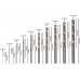 BOSCH 10-dielna súprava vrtákov do kovu HSS-G Robust Line, 135°, 1 – 10 mm 2607010535