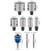 BOSCH Sada dieroviek PRO Multi Material PC Plus, 9 ks 2608594436