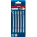 BOSCH List priamočiarej píly EXPERT ‘Wood 2-side clean’ T 308 BP, 5 ks 2608900558