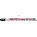 BOSCH List priamočiarej píly EXPERT ‘Fiber Plaster’ T 141 HM, 3 ks 2608900563