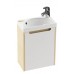 RAVAK Classic Mini II R white s otvormi XJFP1100000
