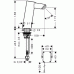 Hansgrohe TALIS S2 Elektronická batéria DN15 s reg teploty, bat. prevádzka, chróm 32110000
