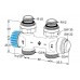 HEIMEIER Multilux 1/2"radiátorový ventil , priamy, vnútorné, jednotrubková s. 3854-02.000