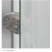 RONAL PURB Pur jednodielna vaňová zástena, 70cm, vľavo, chróm / číre sklo PURBG07001007