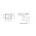 IDEAL Standard STRADA umývadlo zápustné 595 x 435 x 170 K078001