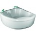 TEIKO Vaňa Diamant rohová 149x149 cm - HTP systém ECO HYDRO V211149N04T02211