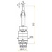 ALCAPLAST Vypúšťací ventil pre A100/850, A101/850, A102/850, A112 A06/850