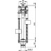 ALCAPLAST vypúšťací ventil pre Slimmodul A09A