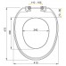 ALCAPLAST WC sedátko Basic A3553