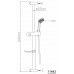 AQUALINE ANORA sprchová súprava s mydlenkou, 60cm, 11443