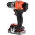 Black & Decker BCD382D2XK Vŕtací skrutkovač (45Nm/18V/2x2,0Ah), kufor
