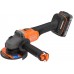 Black & Decker BCG6L8D1S Aku bezuhlíková uhlová brúska (18V/1x2,0Ah), 3x kotúč