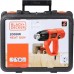 Black & Decker KX2001K Teplovzdušná pištoľ (2000W/50-450/90-600°C), kufor