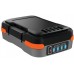 Black & Decker BDCB12B Akumulátor (12V/1,5Ah), USB kábel, ukazovateľ stavu nabitia