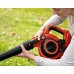 BLACK & DECKER GWC3600LB Aku vysávač lístia 36 V, 218 km / hod, drvenie 7: 1, vak 17l solo