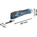 BOSCH GOP 12V-28 PROFESSIONAL Akumulátorová multifunkčná píla Solo 06018B5001