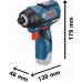 BOSCH GDR 12V-110 PROFESSIONAL Aku rázový uťahovač, L-BOXX 06019E0003