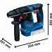 BOSCH GBH 18V-18 PROFESSIONAL Vŕtacie kladivo s upínaním SDS plus, 2× 4,0 Ah 0611927002