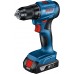 BOSCH Kombinovaná súprava: GSR 185-LI + GBH 180-LI + 2 akumulátory 4,0 Ah 0615990N20