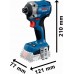 BOSCH PROFESSIONAL 18 V súprava 2 ks náradia: GSB + GDR + 2× 4,0Ah + GAL 0615A50069