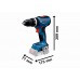 BOSCH 10dielna sada 18V náradia GSB+GBH+GWS+GDR+GKS+GSA+GOP+GST+GDS+GEX+3x5,0Ah 0615A500EH