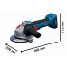 BOSCH 10dielna sada 18V náradia GSB+GBH+GWS+GDR+GKS+GSA+GOP+GST+GDS+GEX+3x5,0Ah 0615A500EH