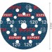 BOSCH Fóliový brúsny kotúč EXPERT O780, 125 mm, G120 2608902410
